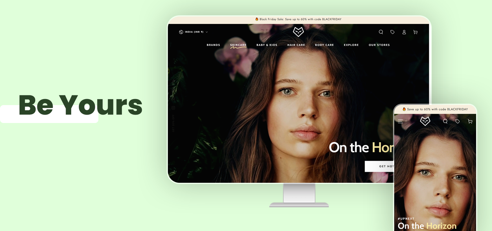 9. Be Yours | For Single Product or Niche Stores