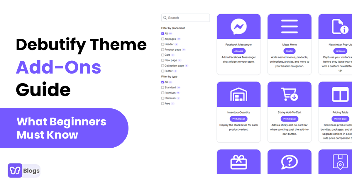 Debutify Theme Add-Ons Guide: What Beginners Must Know
